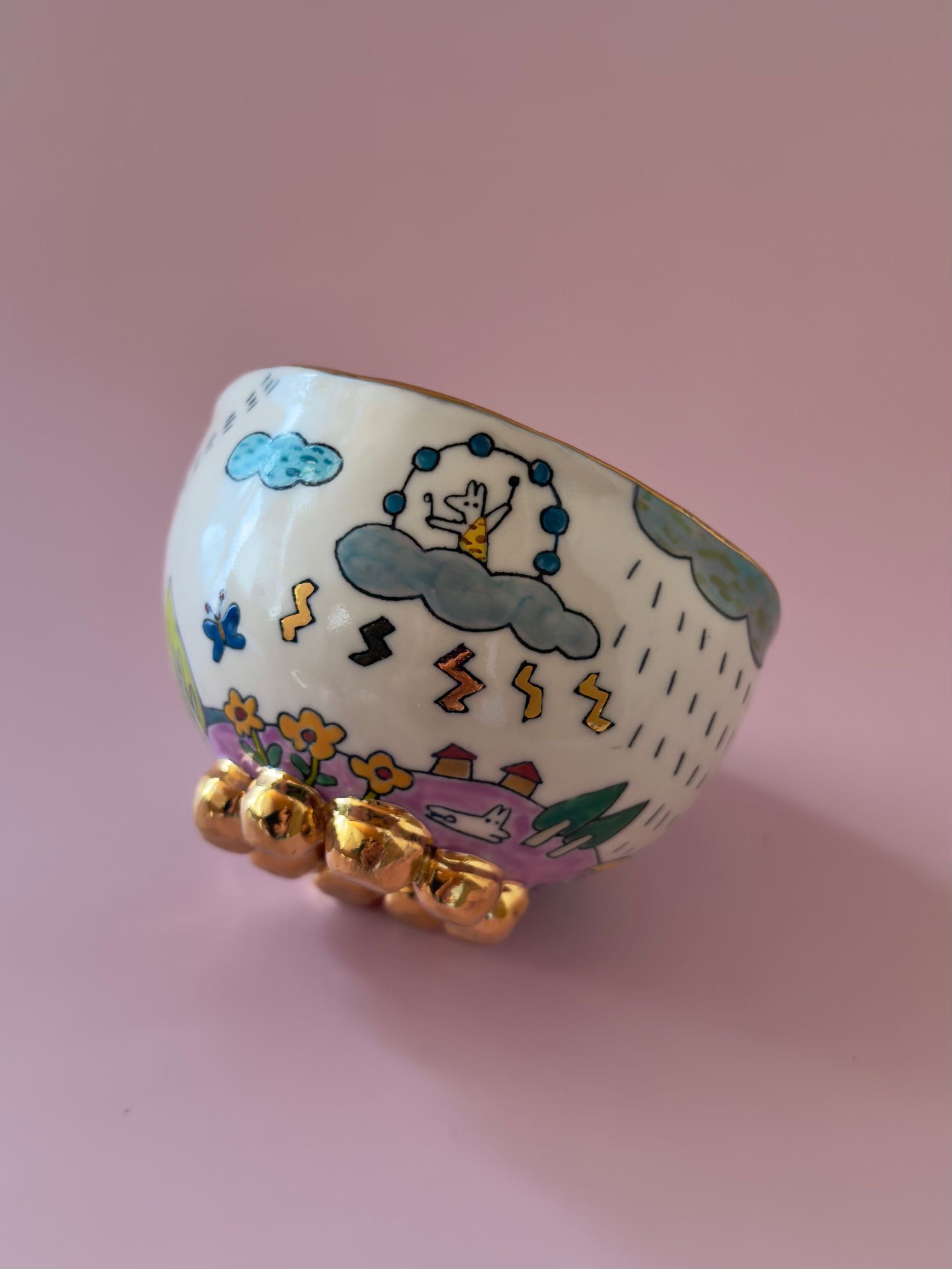 モエパリ 神様の茶碗　 / 2025 / Craft / H7 × W10.5 × D10.5 cm