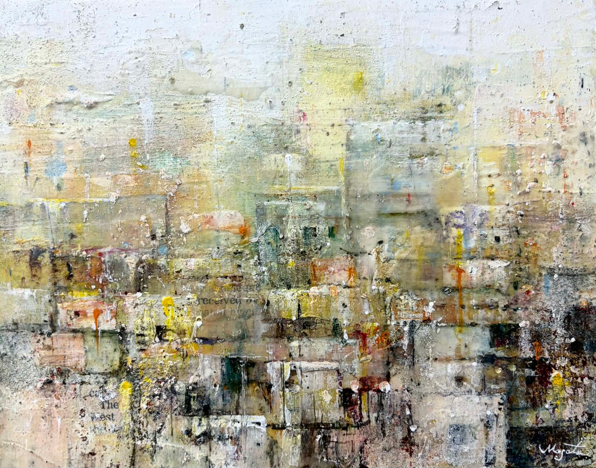 斉藤 真人 幻影の光景 / 2026 / Painting / H10 × W18 × D2 cm