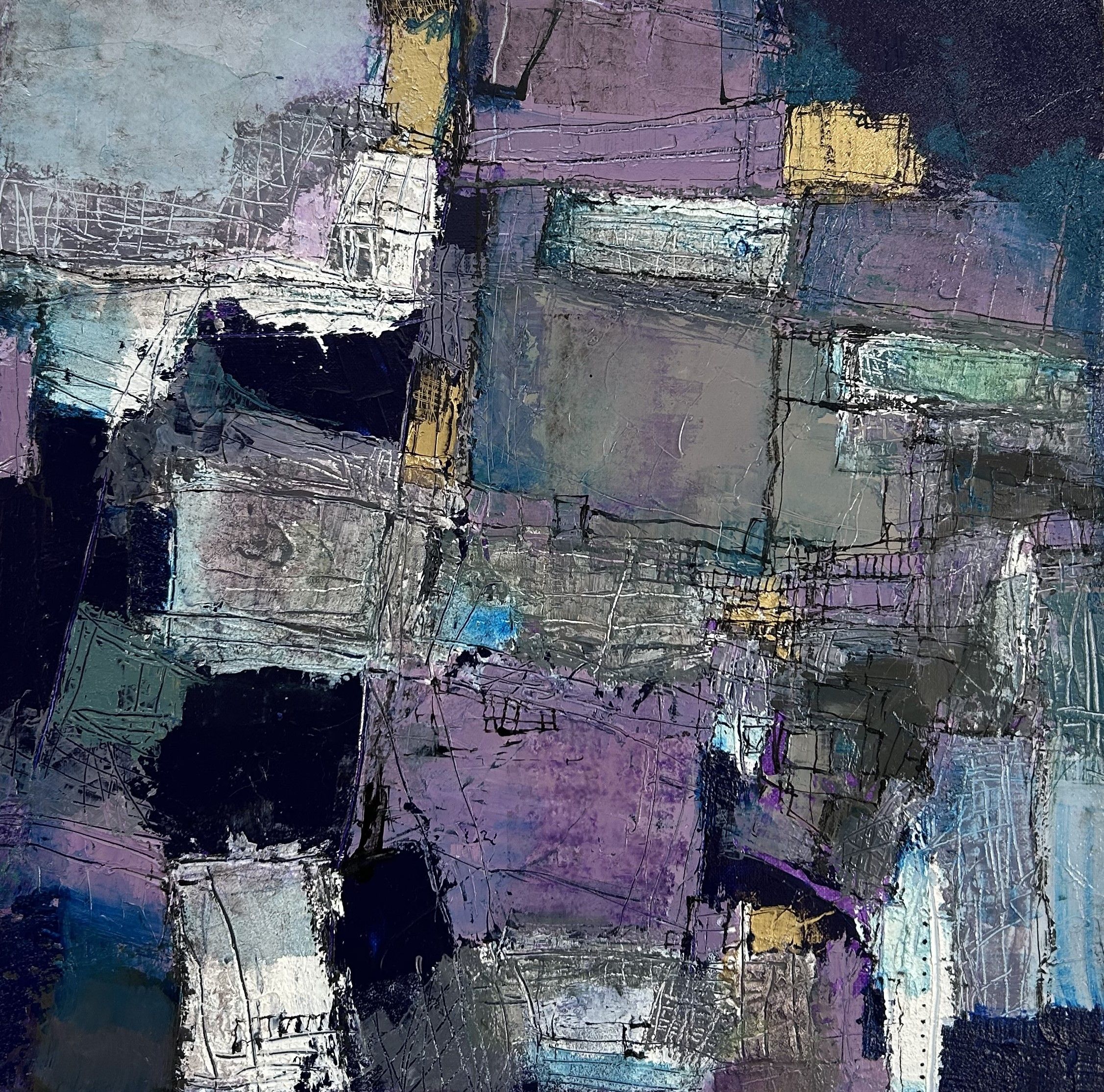 naoko shimagami Deep Sleep / 2025 / Painting / H41 × W41 cm
