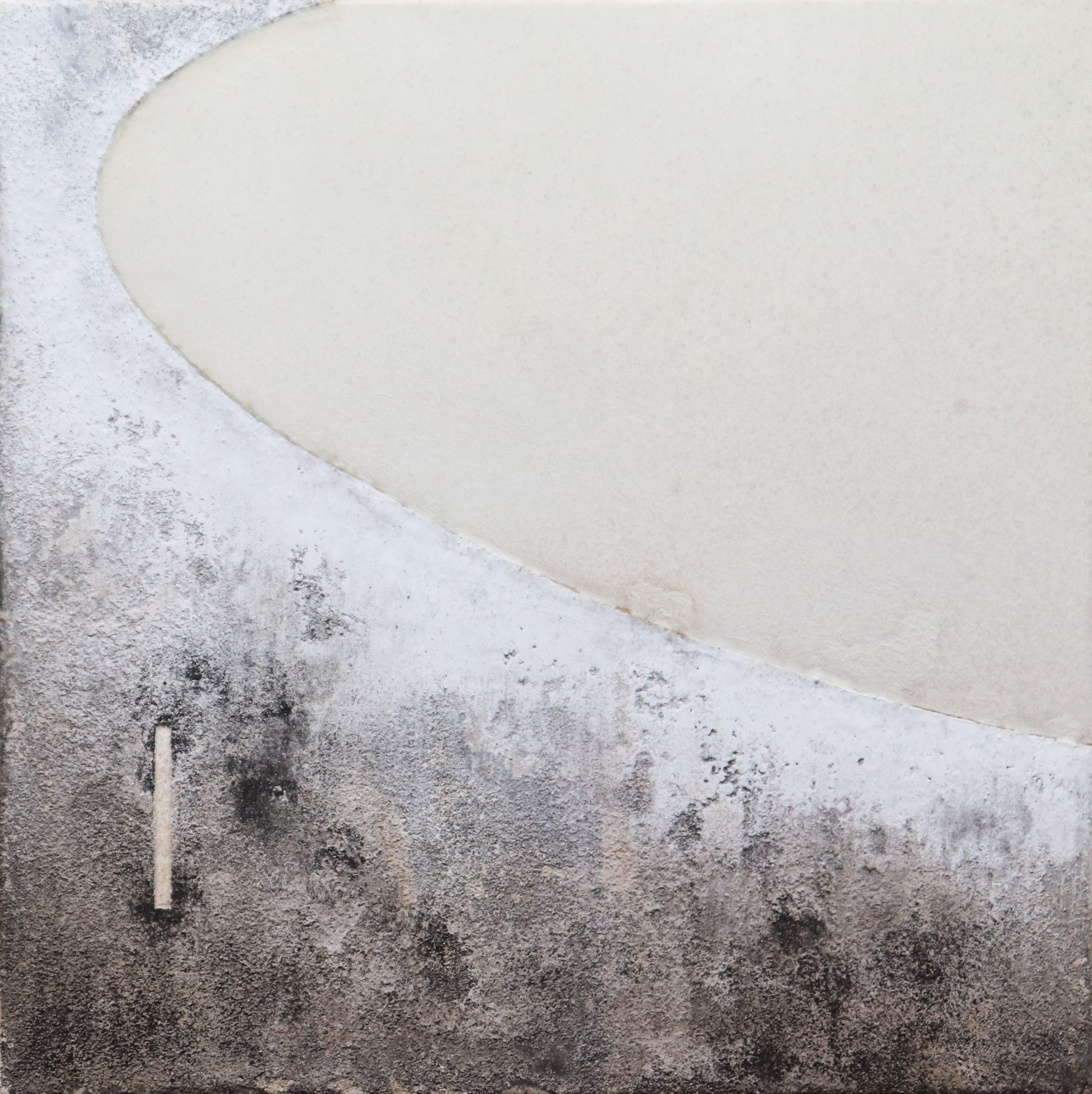 甲村有未菜 shore / 2024 / Painting / H22.7 × W22.7 cm
