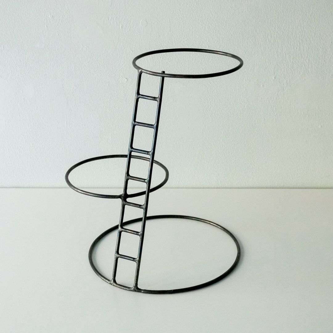 藤沢 レオ 静かな日 -陽だまりのハシゴ- / 2026 / Sculpture / H24 × W20 × D20 cm