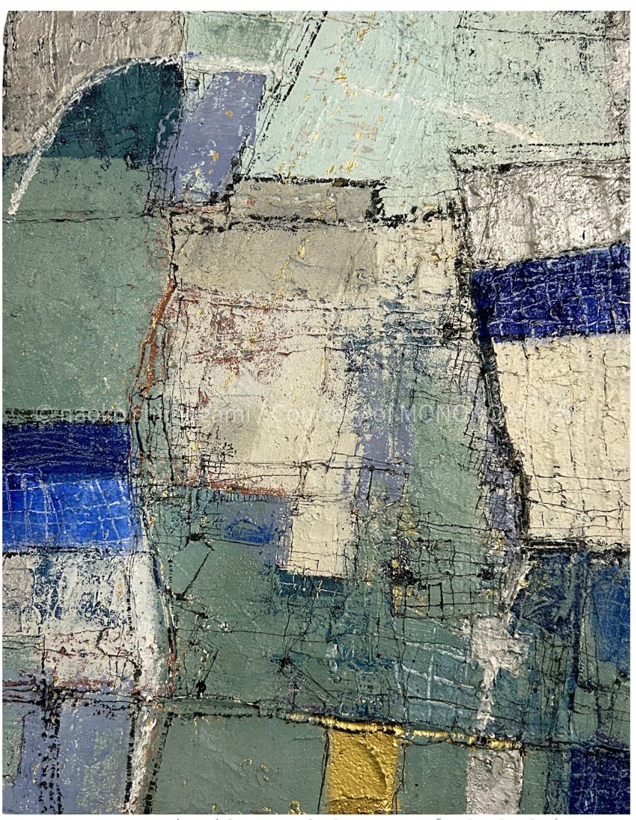 naoko shimagami 時の肌 / 2026 / Painting / H41 × W31.8 cm