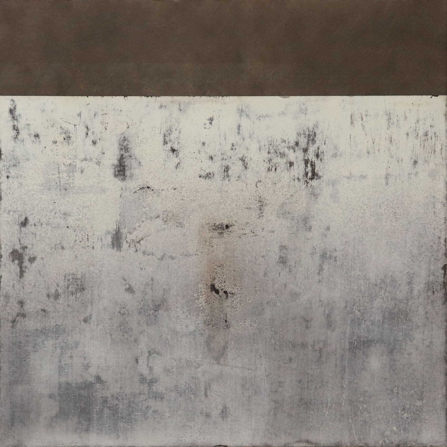 甲村有未菜 level line（S6） / 2025 / Painting / H41 × W41 cm