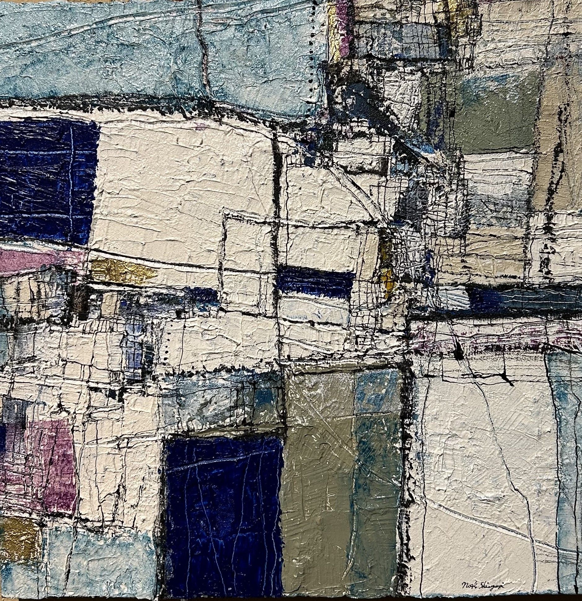 naoko shimagami Eternal / 2025 / Painting / H41 × W41 cm