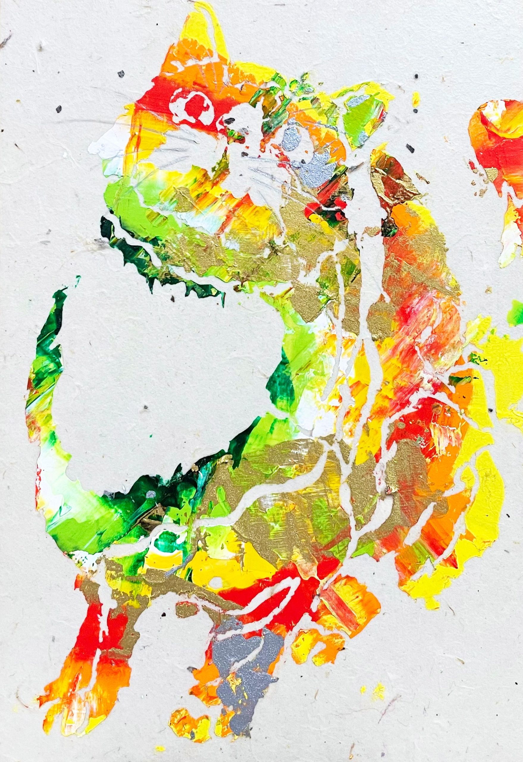 山本あき キラキラ / Painting / H22.7 × W15.8 cm
