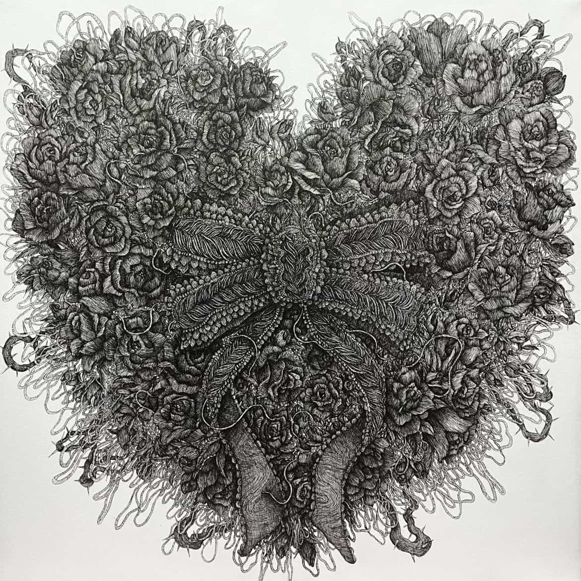喜愛来 BEAT / 2024 / Painting / H45.5 × W45.5 cm